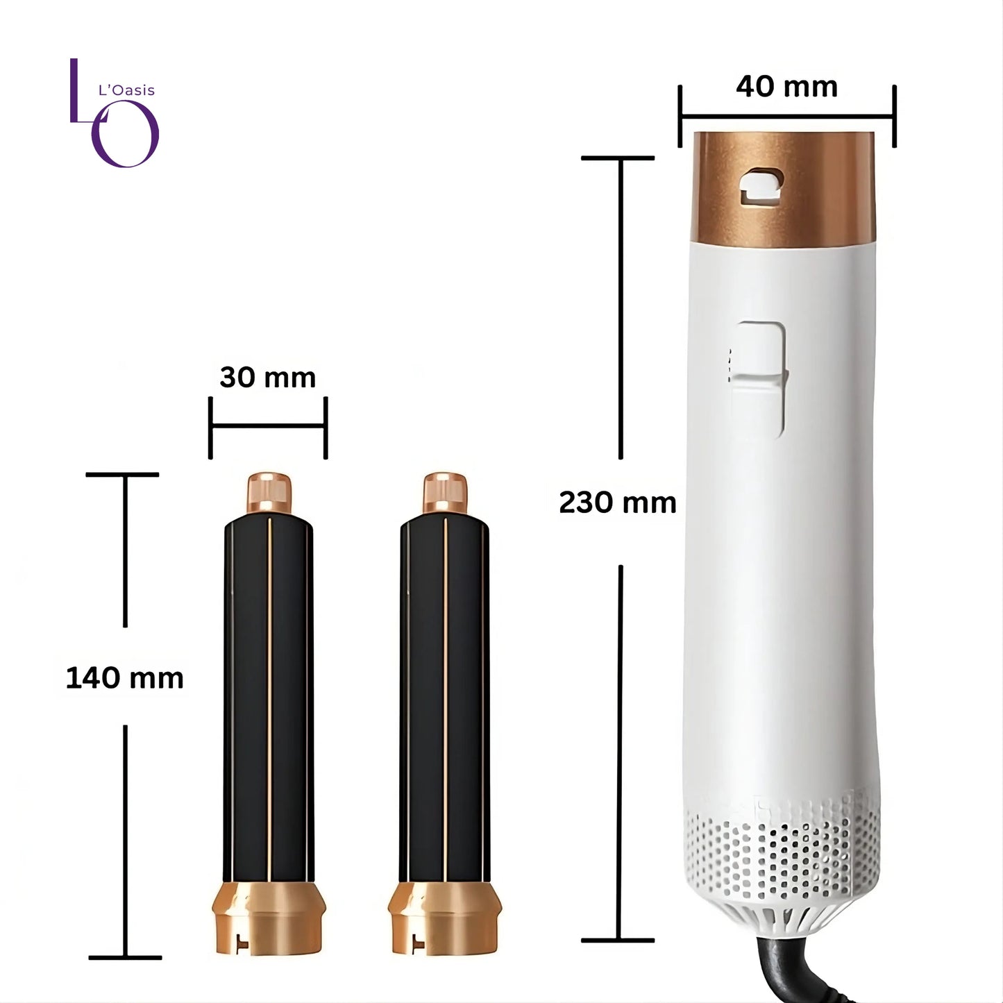 L'Oasis AirStyle™ 5'i 1 Arada Saç Şekillendirici